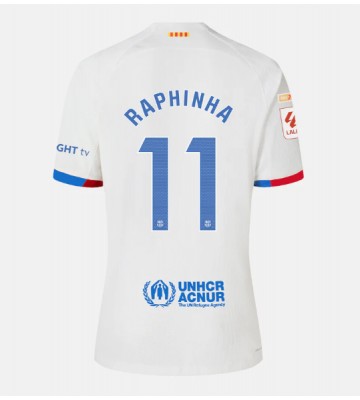 Maillot de foot Barcelona Raphinha Belloli #11 Extérieur 2023-24 Manches Courte